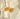 Palm beach earring gold and white